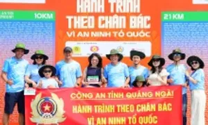 Không khí nhận bib tại giải chạy đầu tiên của ngành công an Không khí nhận bib tại giải chạy đầu tiên của ngành công an