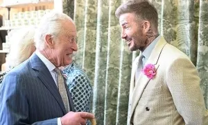 David Beckham hội ngộ Vua Charles III David Beckham hội ngộ Vua Charles III